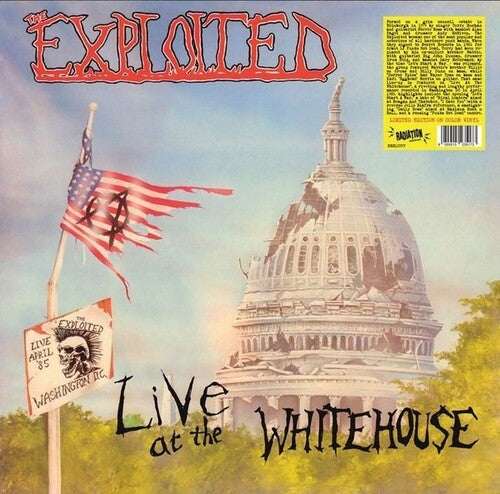 The Exploited: Live At The Whitehouse - Splatter Colored Vinyl