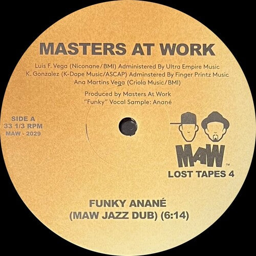 Masters at Work: Funky Anane / MAW Want You
