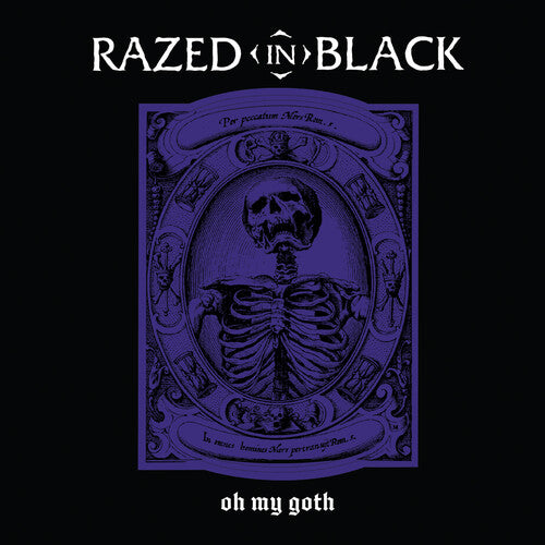 Razed in Black: Oh My Goth! - Purple Black Splatter