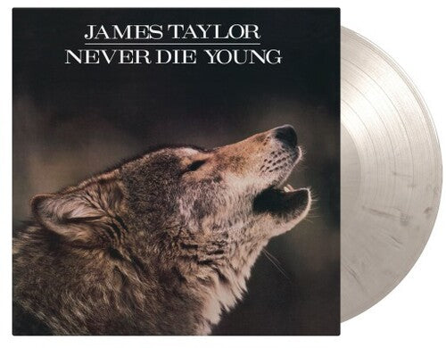 James Taylor: Never Die Young - Limited 180-Gram White & Black Marble Colored Vinyl