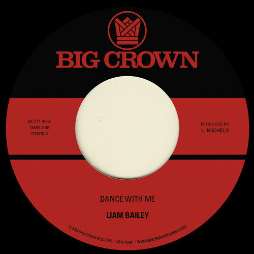 Liam Bailey: Dance With Me b/w Mercy Tree