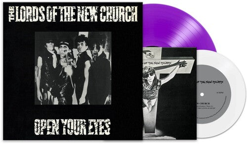 The Lords of the New Church: Open Your Eyes - Purple / White