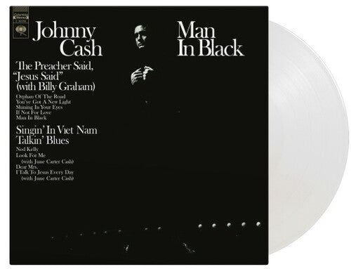 Johnny Cash: Man In Black - Limited 180-Gram Crystal Clear Vinyl