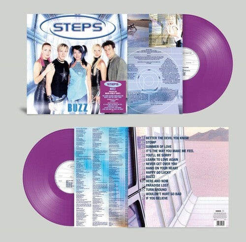 The Steps: Buzz - 140-Gram Neon Violet Colored Vinyl