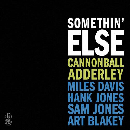 Cannonball Adderley: Somethin' Else - Yellow Vinyl