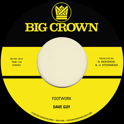 Dave Guy: Footwork B/W Morning Glory