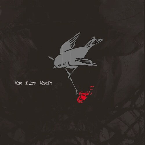 The Fire Theft: The Fire Theft - Clear Red w/ Black & White Marble Vinyl