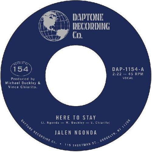 Jalen Ngonda: Here To Stay / If You Don't Want My Love