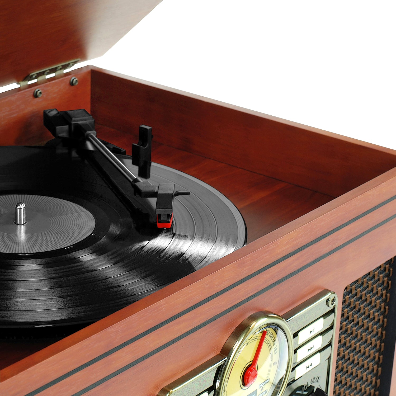 6 in 1 Record Player With Bluetooth | Nostalgic Record Player
